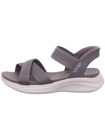 Skechers Damen Sandaletten ULTRA FLEX 3.0 SANDAL - NEVER BETTER in Braun