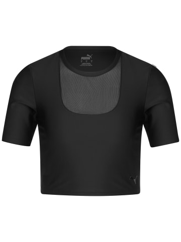 Puma Trainingsshirt Safari Glam Fashion in schwarz