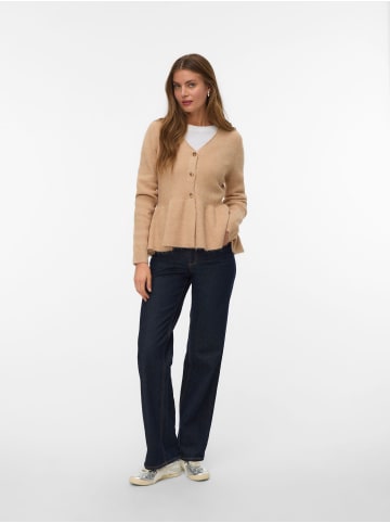 Vero Moda Strickjacke in Humus