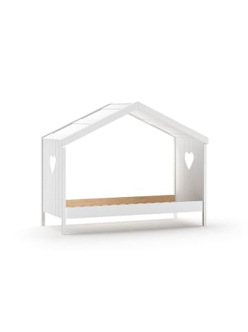 58 aufm Kessel HAUSBETT Kamila 1 213x172x99 aus Massivholz+MDF in Weiß