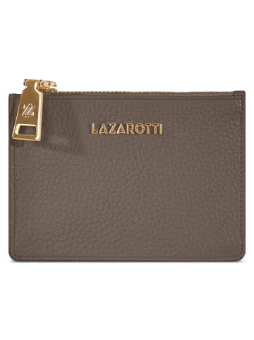 Lazarotti Bologna Leather Schlüsseletui Leder 11.5 cm in taupe