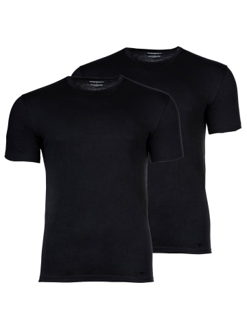 Emporio Armani T-Shirt 2er Pack in Schwarz