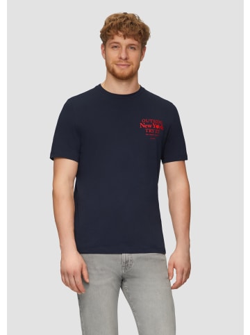 s.Oliver T-Shirt in 59D1_navy