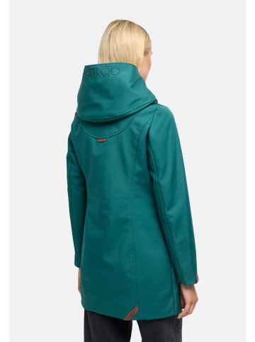 Marikoo Softshellmantel Mayleen in Ocean Green
