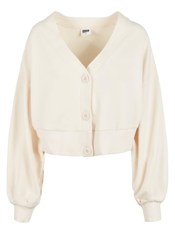 Urban Classics Zip-Kapuzenpullover in whitesand