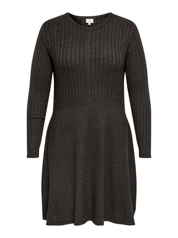 ONLY Carmakoma Strickkleid in Chocolate Torte