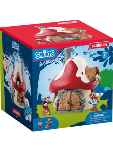 Schleich Schlumpf Haus mit 2 Figuren in Mehrfarbig ab 3 Jahre