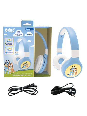 LEXIBOOK® Bluey 2-in-1 Bluetooth® & Kabel-Kopfhörer faltbar