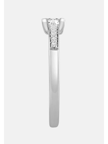 Diamant Exquis Ring aus 585 Weißgold mit Diamant