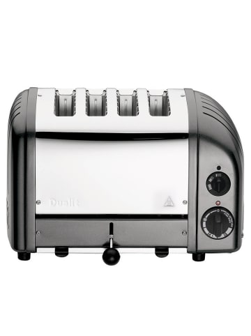 DUALIT | Toaster, NEWGEN, grau metallic, 4 Scheiben