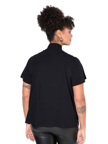 MIAMODA Bluse in schwarz
