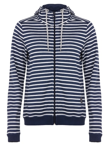 elkline Sweatjacke New Day in darkblue - white