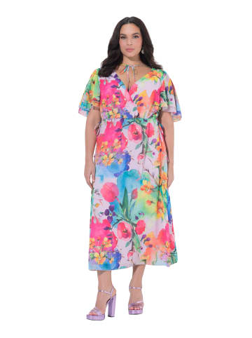 Ulla Popken Midikleid in zartrosa