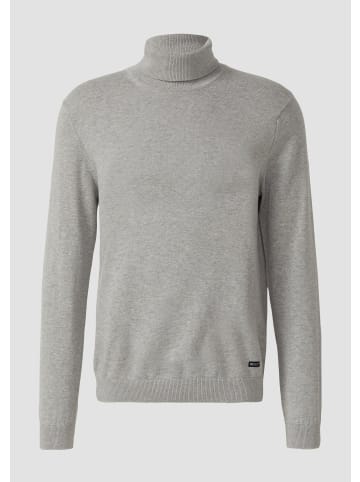 s.Oliver Strickpullover in 9400_grau meliert