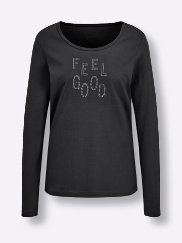 WITT WEIDEN Shirt in schwarz