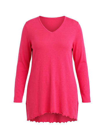 MIAMODA Pullover in azaleenrot