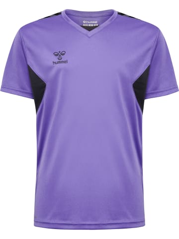 Hummel Hummel T-Shirt Hmlauthentic Multisport Kinder Schnelltrocknend in DAHLIA PURPLE/ASPHALT