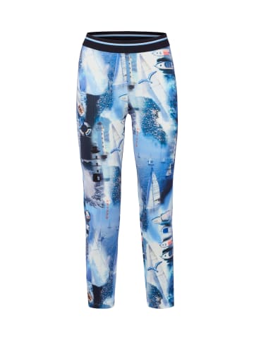 MARC CAIN SPORTS Hose in blau weiß