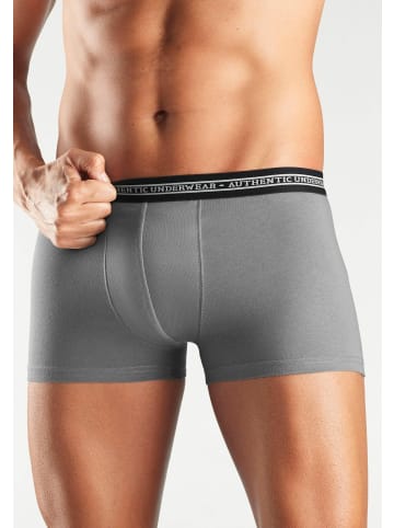 AUTHENTIC UNDERWEAR Boxer in grau-meliert, grau, schwarz, weiß