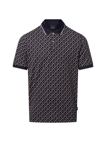 Bugatti Poloshirt in marine weiß