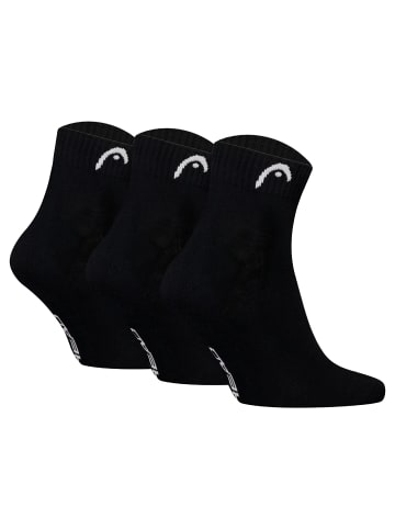 HEAD Socken 3er Pack in Schwarz