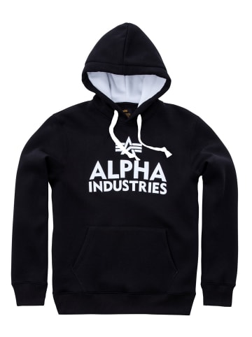 Alpha Industries Hoodie "Foam Print Hoody" in Schwarz