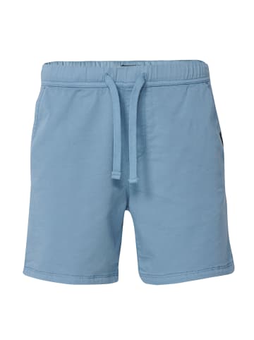 KOROSHI Jogger-bermuda-strick-denimfarbe in blau
