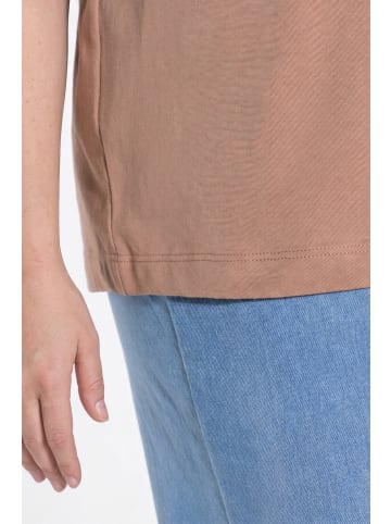 MIAMODA Shirt in maronenbraun