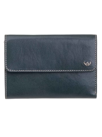 Golden Head Venezia Reißverschlussbörse Ladies purse wallet Geldbörse Damen Dunkelgrün