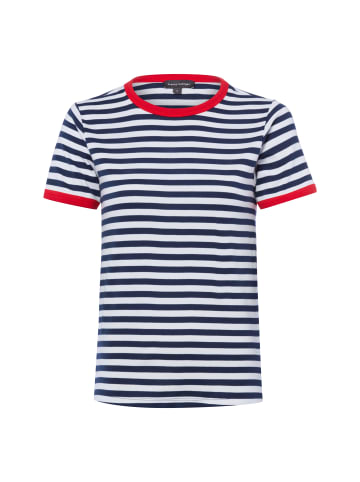 Franco Callegari T-Shirt in marine weiß