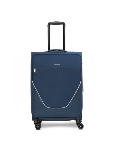 Stratic taska 4-Rollen Trolley M 65 cm mit Dehnfalte in navy