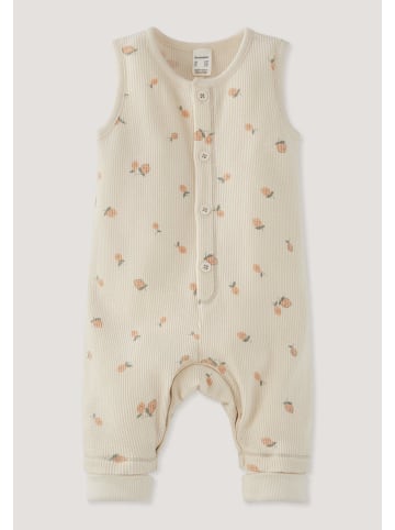 Hessnatur Hessnatur Piqué Strampler aus reiner Bio-Baumwolle in natur