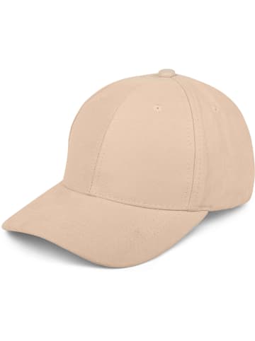 styleBREAKER Baseball Cap in Creme-Beige