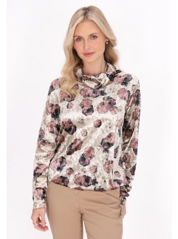 Albee Women Blouse in Beige Multicolor