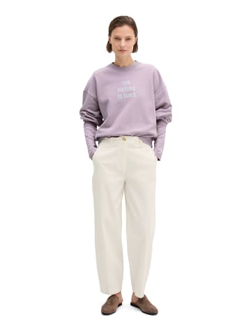 Marc O'Polo Woman's Day T-Sweatshirt loose in Dusty Lavender