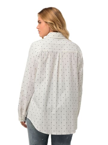 Ulla Popken Hemdbluse in schneeweiß