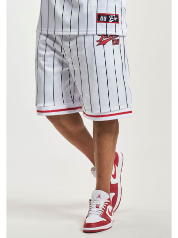 FUBU FUBU Mesh-Shorts in red/black