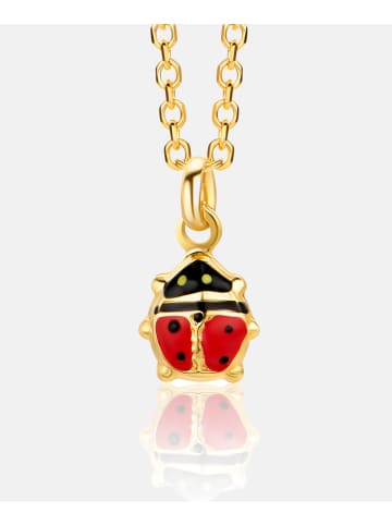 Diamant L'éternel Halskette aus 375 Gelbgold
