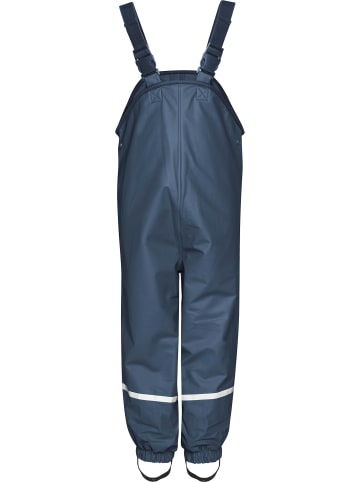 Playshoes Fleece-Trägerhose in Marine