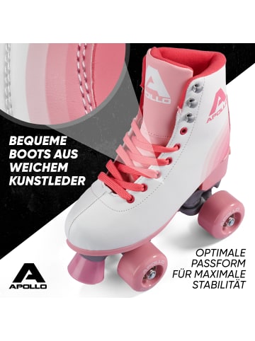 Apollo Rollschuhe Kinder " Classic Roller Retro " in Blossom - Rosa