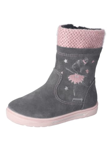 Ricosta Stiefel in Grau/Rosa