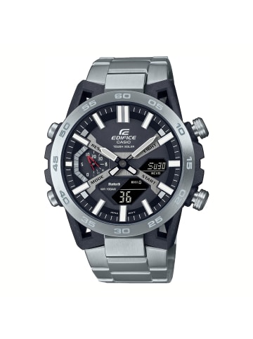 Edifice Quartzuhr Bluetooth in Silber