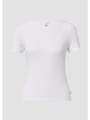 QS T-Shirt in 0100_weiß