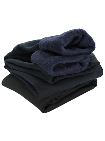 TupTam Mädchen Winter Leggings 2er PACK Gefüttert in schwarz/blau