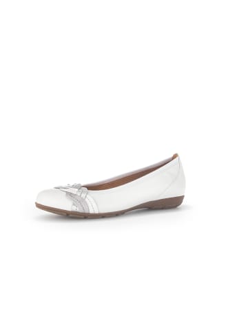 Gabor Fashion sportliche Ballerinas in silber