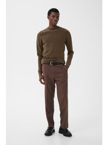 Matinique Strickpullover MAlagoon Gerade Passform in Morel Melange