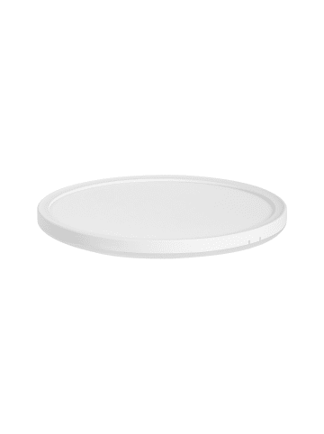 Beliani Deckenleuchten VELORA in Weiß - (W) 42 x (H) 3 x (L) 42 cm