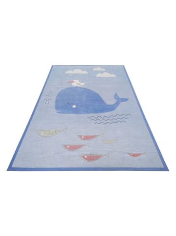 ESPRIT Teppich Whale Buddy in blau