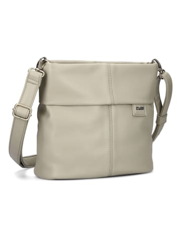 Zwei Mademoiselle.M Schultertasche 25 cm in cement