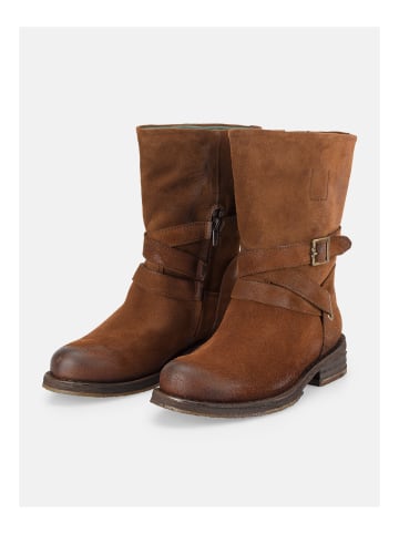 Felmini Wide Fit Stiefelette COOPER in Braun